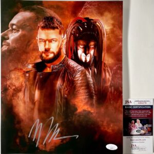WWE NXT The Demon Finn Balor Signed 11x14 Photo F Autograph JSA COA
