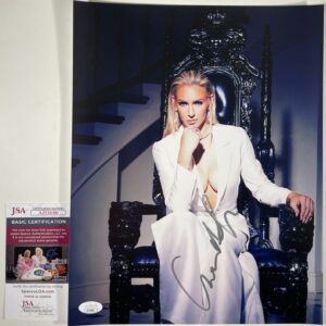 WWE NXT The Queen Charlotte Flair Signed 11x14 Photo Authentic Autograph JSA COA