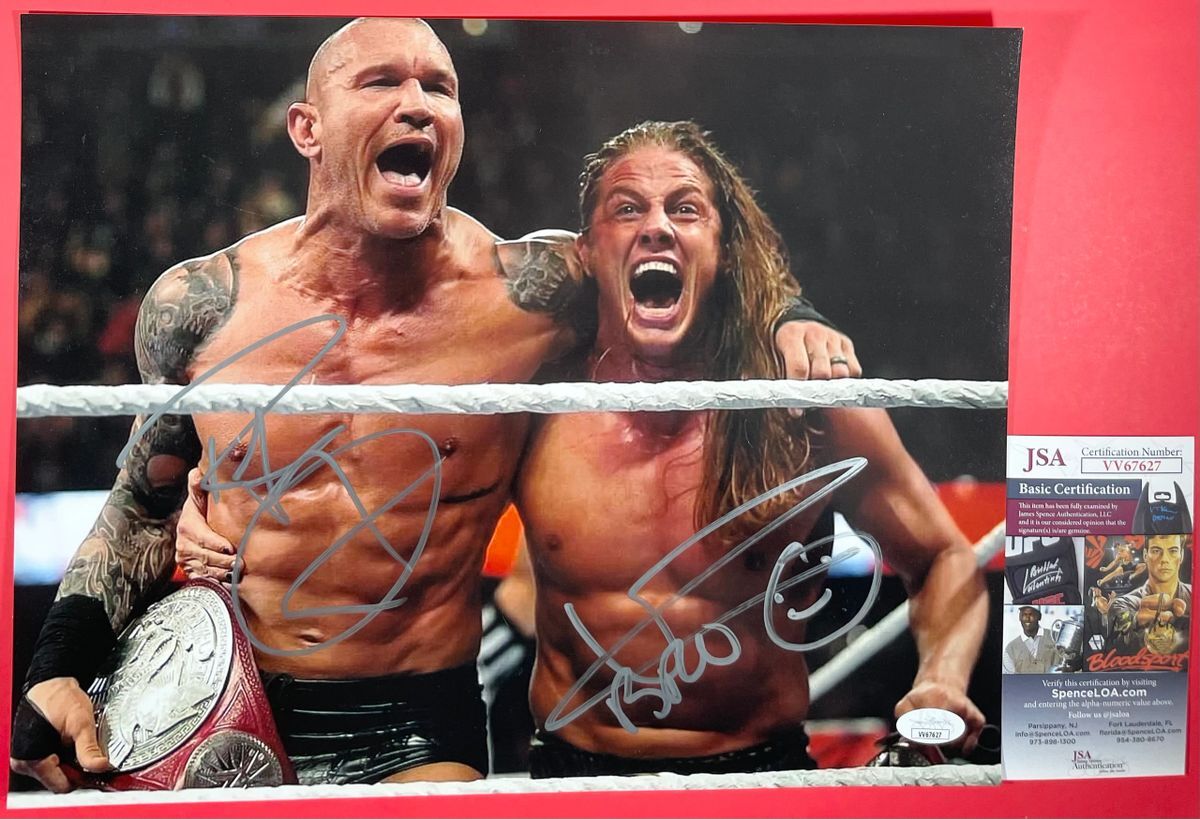 WWE Randy Orton & Matt Riddle Signed RK-Bro 11x14 Photo B Autographed JSA COA