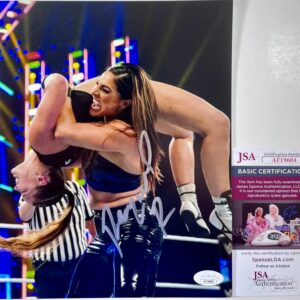 WWE Raquel Rodriguez Signed 8x10 Photo Authentic Autograph Judgment Day JSA COA