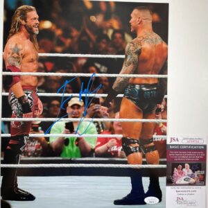 WWE Rated R Superstar Edge Signed 11x14 Photo G Adam Copeland Autograph  JSA COA