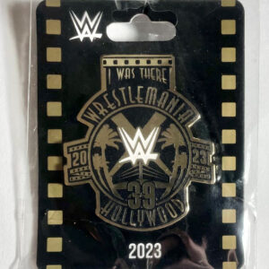 WWE WrestleMania 39 Hollywood I was There Collectible Pin 2023 Official Merch