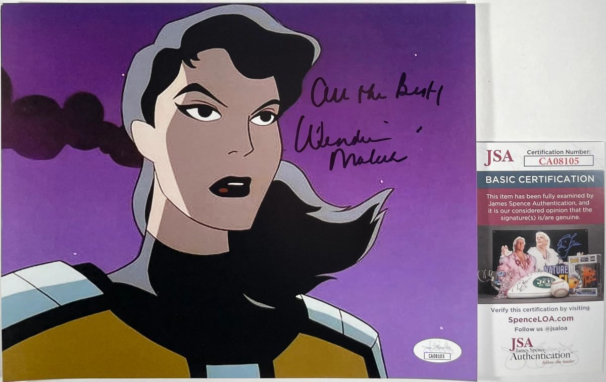 Wendie Malick Signed Batman Beyond 8x10 Photo Autograph Dr. Price JSA COA
