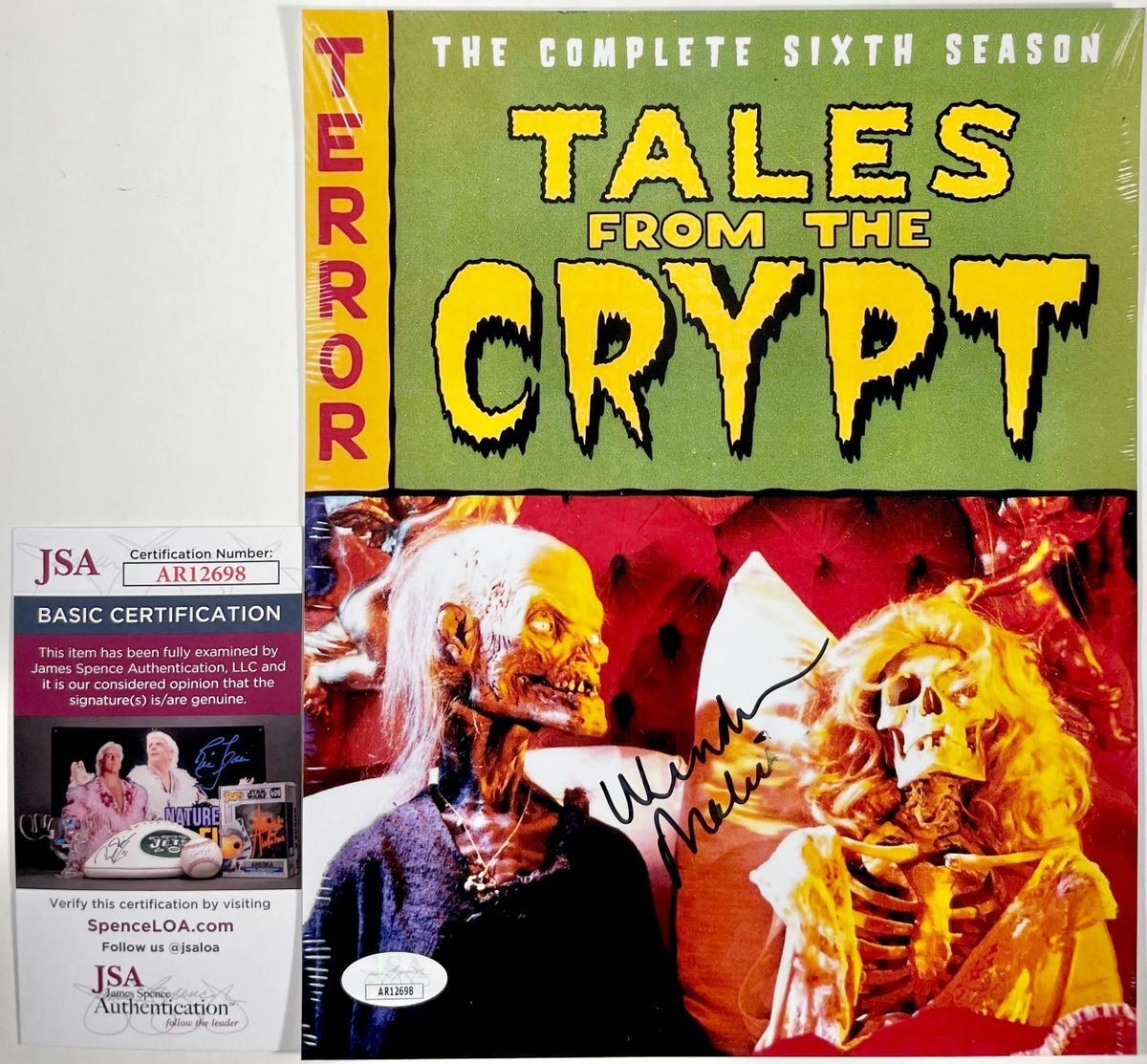 Wendie Malick Signed Tales From The Crypt 8x10 Photo Autograph JSA COA