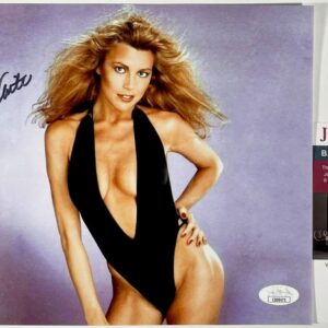 Wheel Of Fortune Vanna White Signed 8x10 Photo B Autograph Playboy JSA COA
