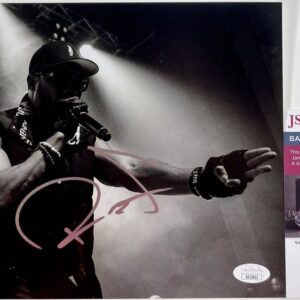Wu-Tang Clan RZA Signed B&W 8x10 Photo A Autograph Hip Hop Rap JSA COA