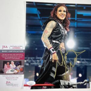AEW All Elite Wrestling Mercedes Martinez Signed 8x10 Photo D WWE JSA COA