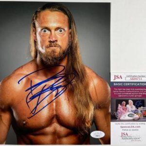 AEW Big Bill Signed All Elite Wrestling 8x10 Photo Autograph Cass WWE JSA COA