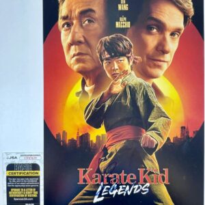 Ben Wang Signed Karate Kid Legends 11x17 Movie Poster Autograph JSA COA