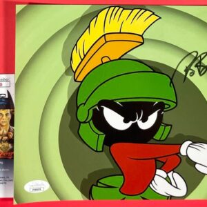 Bob Bergen Signed Looney Tunes Marvin The Martian 8x10 Photo Autograph JSA COA