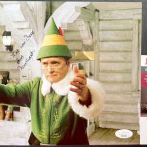 Bob Newhart Signed Elf 8x10 Photo C Autograph Papa Elf JSA COA
