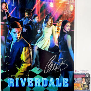 Camila Mendes Signed Riverdale Season 1 12x18 Poster Autograph Veronica JSA COA