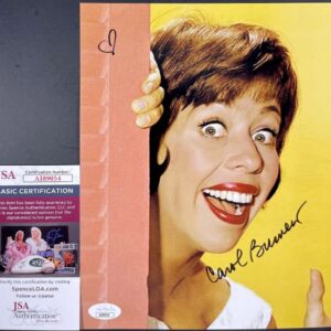 Carol Burnett Signed The Carol Burnett Show 8x10 Photo C Autograph JSA COA