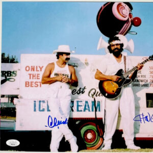 Cheech Marin & Tommy Chong Signed Next Movie 11x14 Photo A Autograph JSA COA