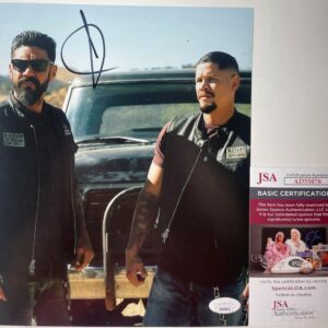 Clayton Cardenas Signed Mayans M.C. 8x10 Photo D Autograph Angel JSA COA