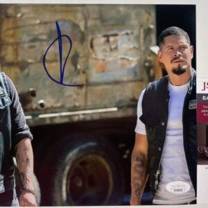 Clayton Cardenas Signed Mayans M.C. 8x10 Photo E Autograph Angel JSA COA