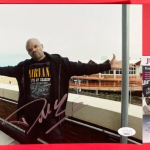 Darryl McDaniels Signed Run-DMC 8x10 Photo C Autograph Hip Hop DMC JSA COA
