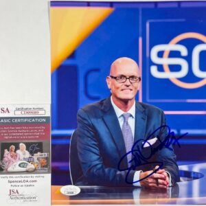 ESPN Scott Van Pelt Signed 8x10 Photo A Authentic Autograph Sportscaster JSA COA
