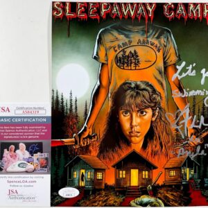 Felissa Rose Signed Sleepaway Camp 8x10 Mini Movie Poster A Autograph JSA COA