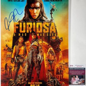 George Miller Signed Furiosa: A Mad Max Saga 11x17 Poster Autograph JSA COA