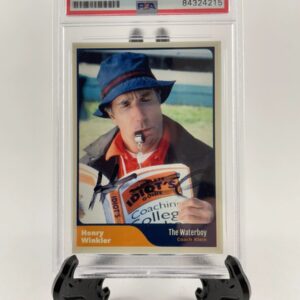 Henry Winkler Signed Waterboy Coach Klein Custom Card PSA/DNA Encapsulated