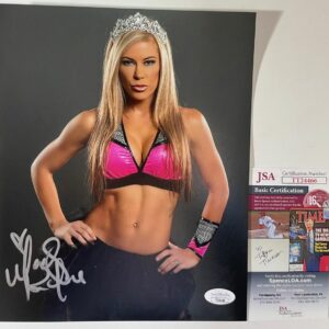 IMPACT Wrestling Knockout Madison Rayne Signed 8x10 Photo A Autograph JSA COA