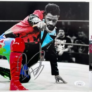 IMPACT Wrestling Trey Miguel Signed Spotlight 8x10 Photo A Autograph JSA COA
