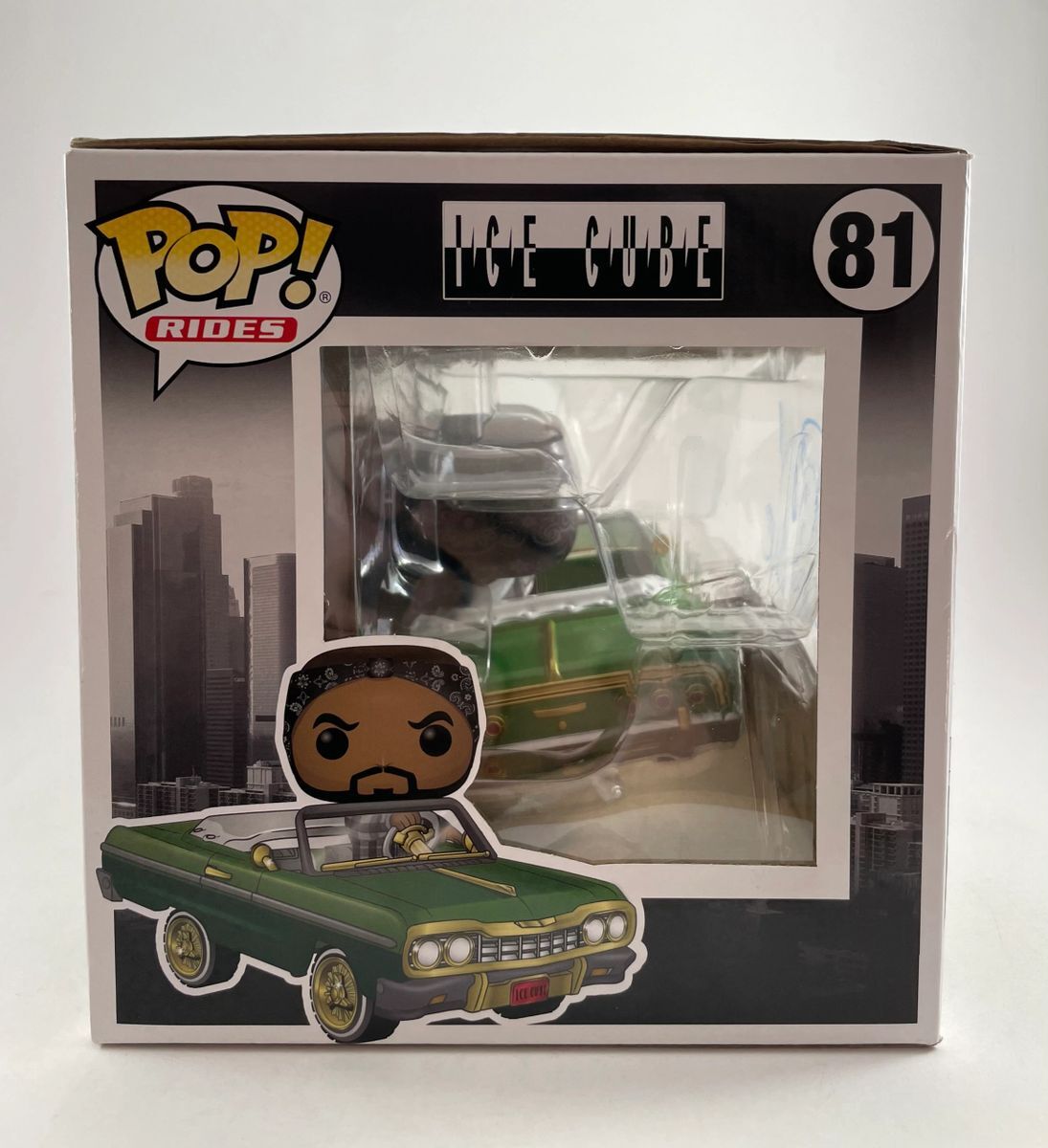 Ice Cube Signed Impala Vaulted Funko POP! Rides #81 Autograph JSA COA - Image 3