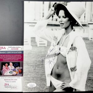 Jaclyn Smith Signed Charlie's Angels "Kelly" B&W 8x10 Photo Autograph JSA COA