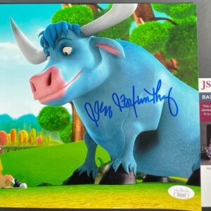 Jeff Foxworthy Signed Bunyan & Babe 8x10 Photo B Autograph Big Blue Ox JSA COA