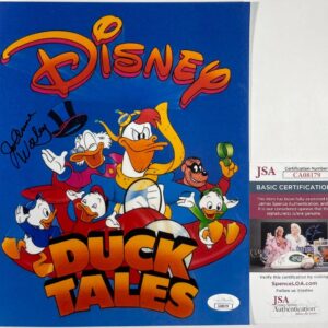 Jo Anne Worley Signed DuckTales 8x10 Mini Poster Photo Autograph JSA COA