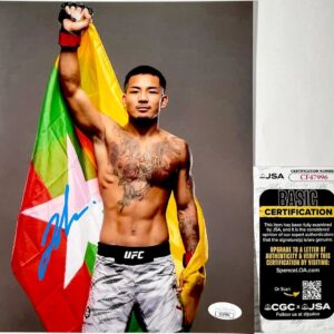 Joshua Van Signed The Fearless UFC 8x10 Photo A Authentic Autograph JSA COA
