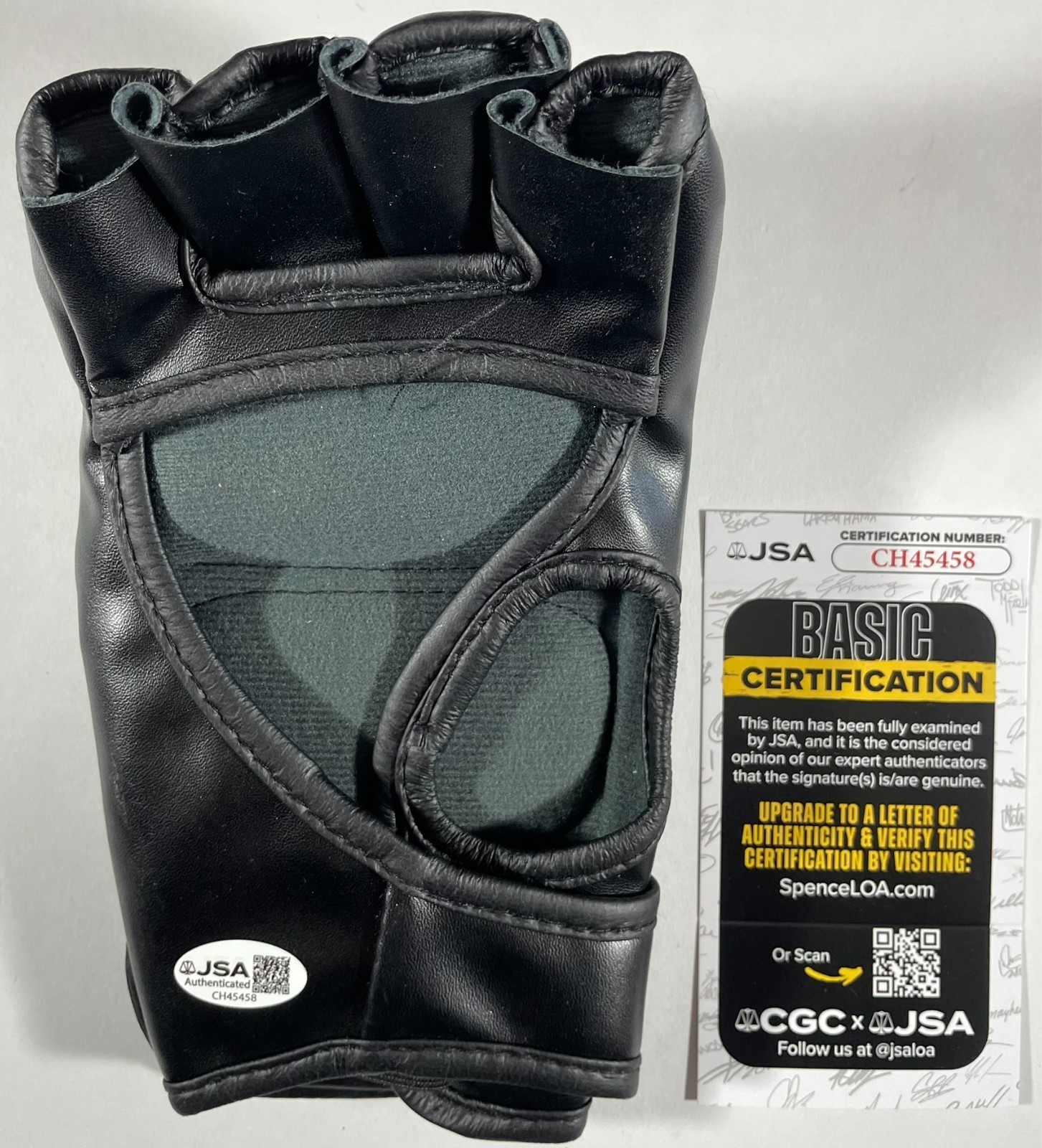 Justin Gaethje Signed UFC MMA Glove Authentic Autograph The Highlight JSA COA - Image 2