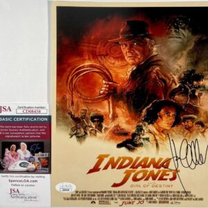 Karen Allen Signed Indiana Jones & the Dial Of Destiny 8x10 Movie Poster JSA COA