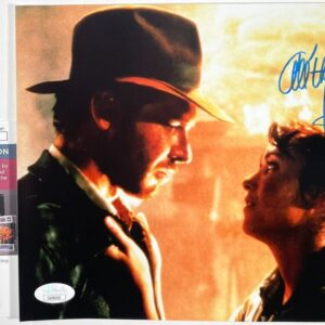 Karen Allen Signed Raiders Of The Lost Ark 8x10 Photo A Autograph Marion JSA COA