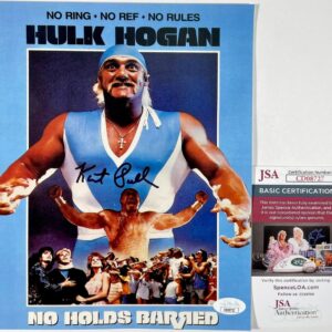 Kurt Fuller Signed No Holds Barred 8x10 Mini Movie Poster Autograph JSA COA