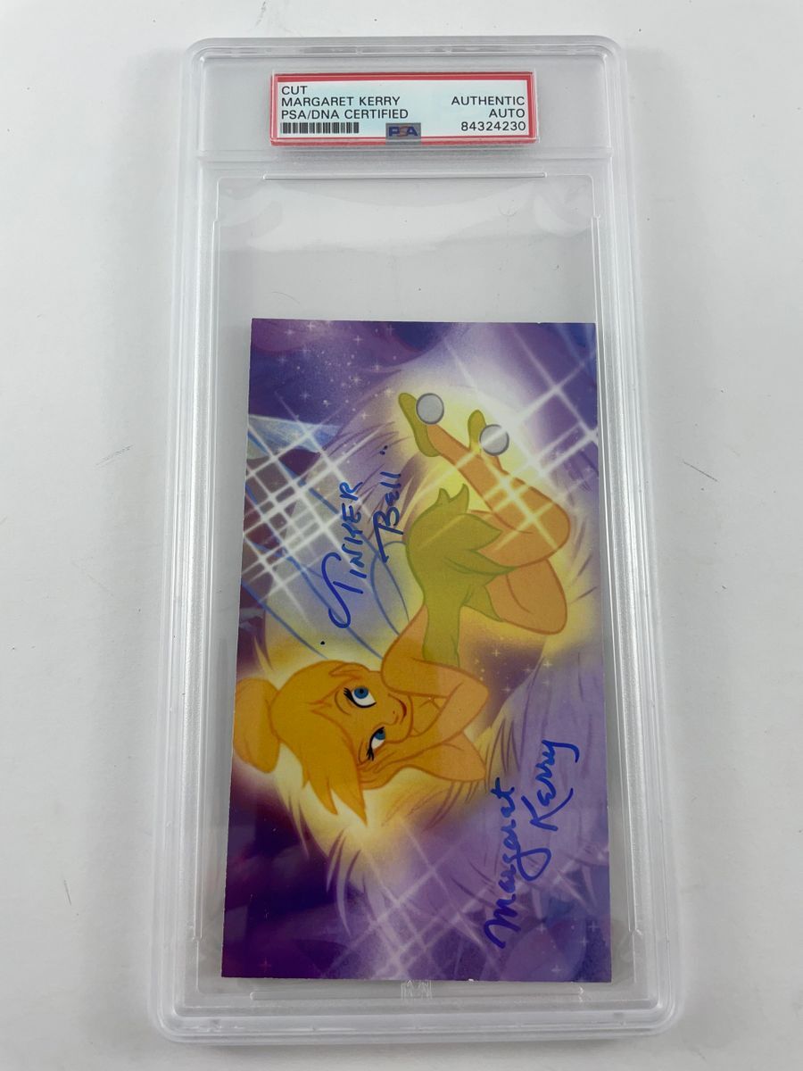 Margaret Kerry Signed Tinker Bell Glossy Card Autograph PSA/DNA Encapsulated - Image 3