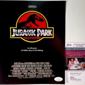 Martin Ferrero Signed Jurassic Park 8x10 Mini Movie Poster Autograph JSA COA
