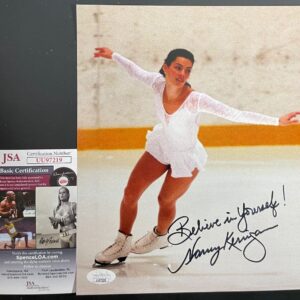Nancy Kerrigan Signed 8x10 Photo B US Olympic Figure Skater Autograph JSA COA