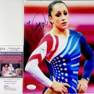 Olympic Gold Medal Gymnast Jordyn Wieber Signed 8x10 Photo A Autograph JSA COA