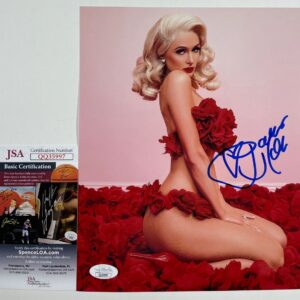 Paris Hilton Autographed 8x10 Photo Signed Sexy Model DJ Actress JSA COA