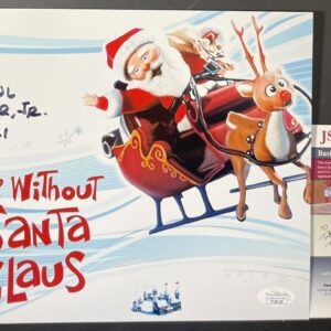 Paul Coker Jr Signed The Year Without A Santa Claus 8x10 Photo A Auto JSA COA