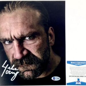 ROH Silas Young Signed 8x10 Photo B Autograph Ring Of Honor Wrestling BAS COA