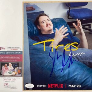 Shane Gillis Signed Netflix Tires 8x10 Photo Authentic Autograph JSA COA