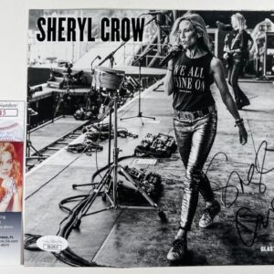 Sheryl Crow Signed Glastonbury Festival 2019 8x10 Photo #/100 Autograph JSA COA