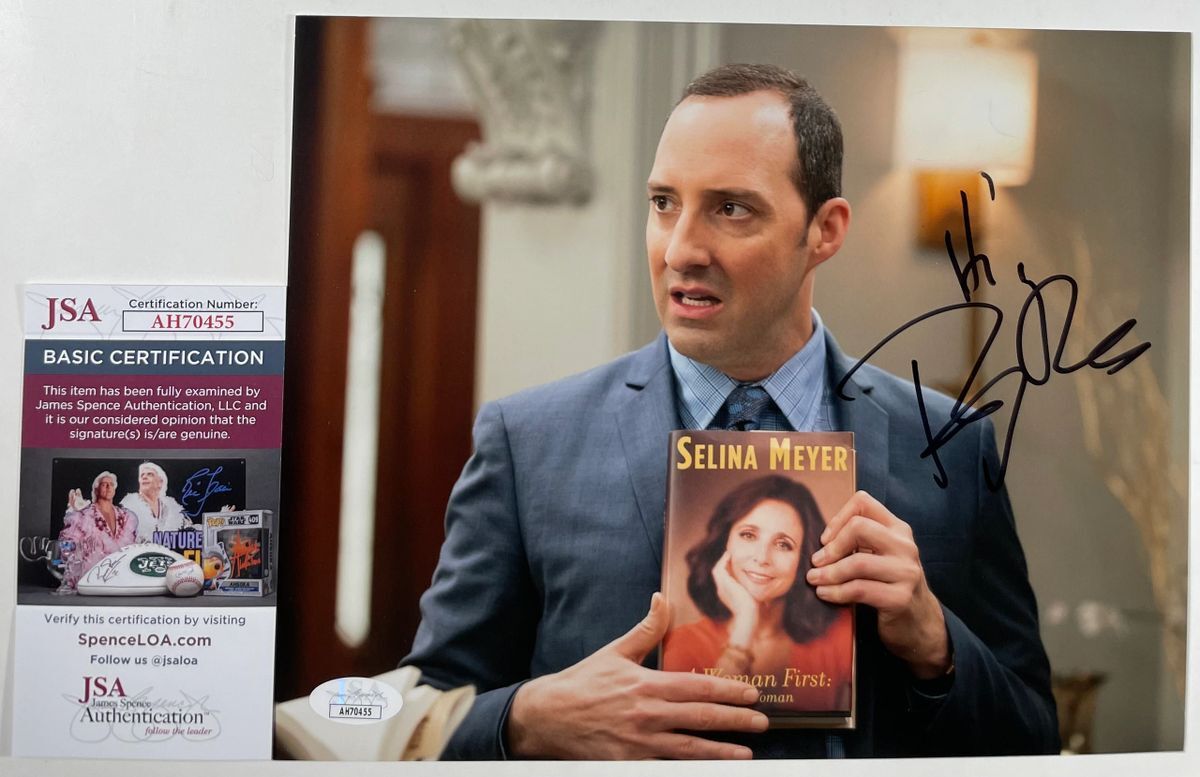 Tony Hale Signed Arrested Development 8x10 Photo C Buster Bluth JSA COA
