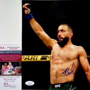 UFC Belal Muhammad Signed 8x10 Photo D Autograph MMA Fighter JSA COA