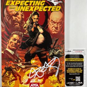 UFC Ronda Rousey Signed AWA Expecting The Unexpected Softcover Edition JSA COA