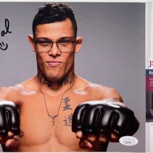 UFC The Natural Caio Borralho Signed 8x10 Photo A Autograph MMA JSA COA