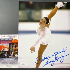 US Olympic Figure Skater Nancy Kerrigan Signed 8x10 Photo A Autographed JSA COA